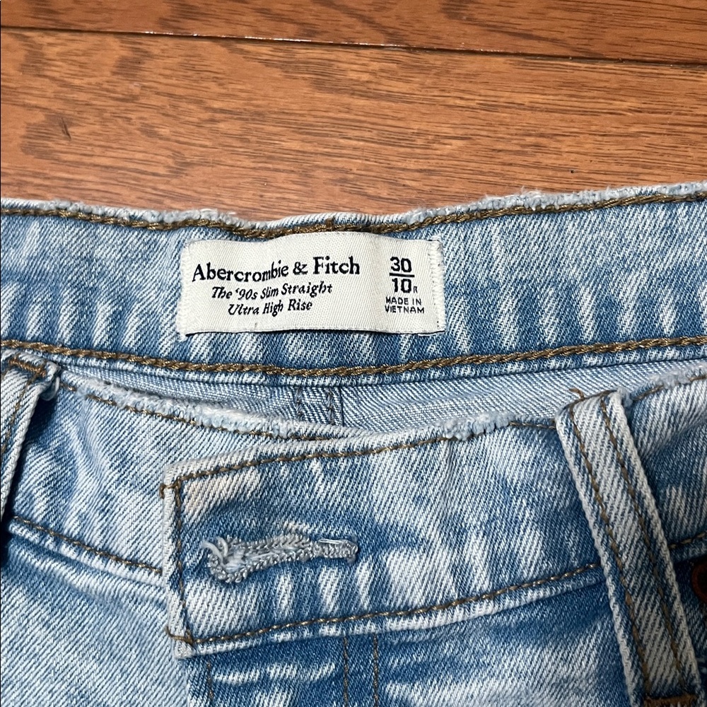 Abercrombie & Fitch ultra high rise 90’s slim straight - Picture 8 of 8